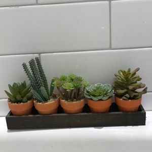 Fake plant set